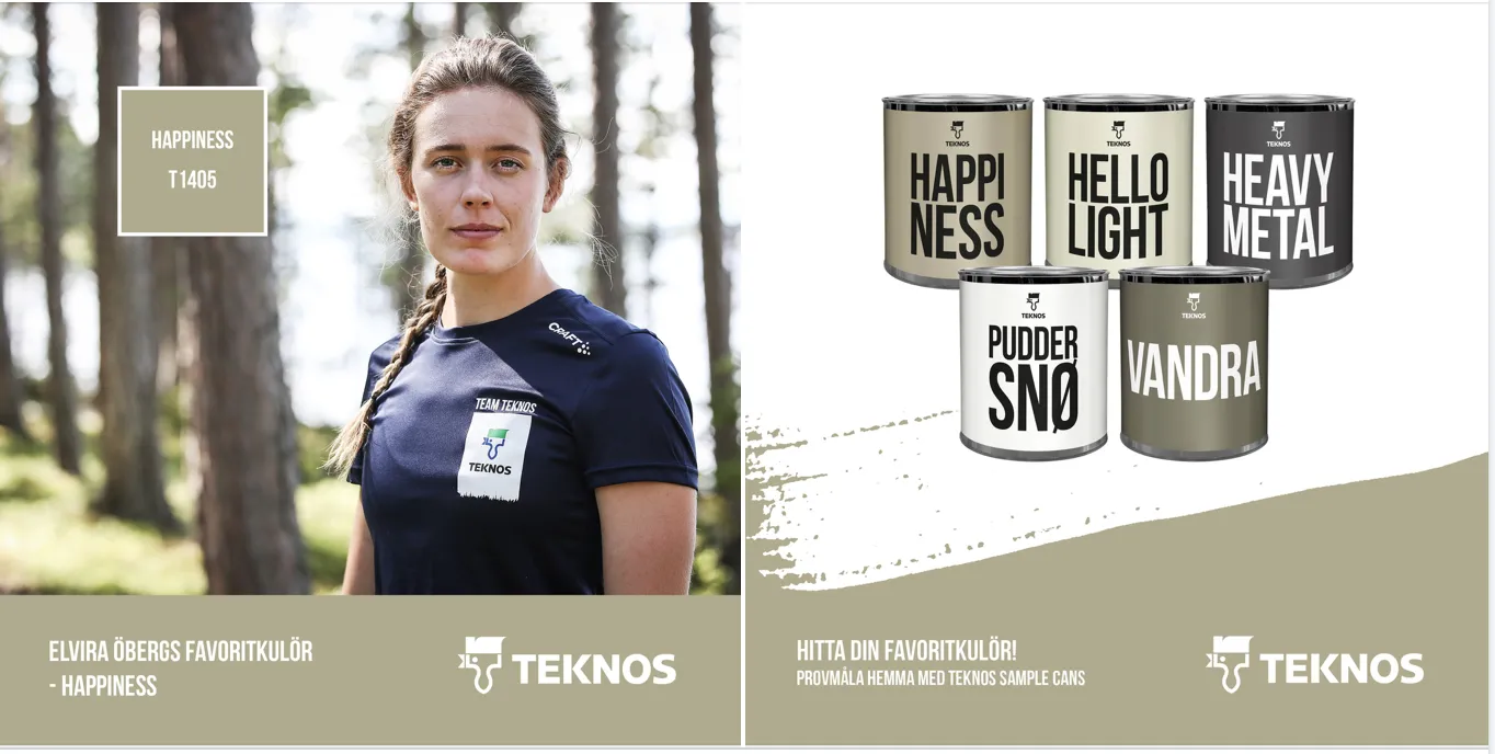 Elvira Öbergs favoritkulör – Happiness